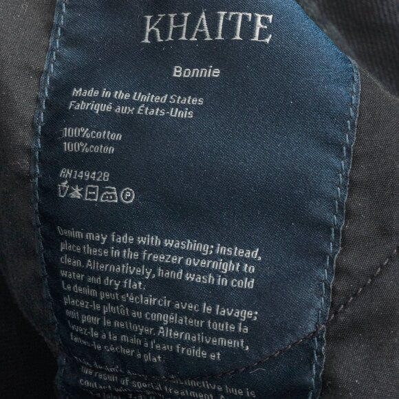Khaite Bonnie Carlyle Straight-Leg Jeans - Picture 11 of 13
